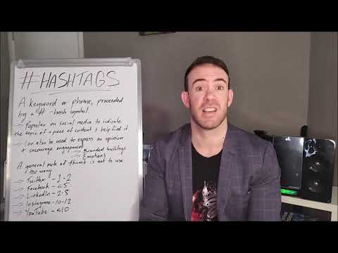 Using a hashtag on LinkedIn and branded hashtags