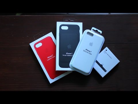 Apple's iPhone 7 Accessories (Cases Dock)