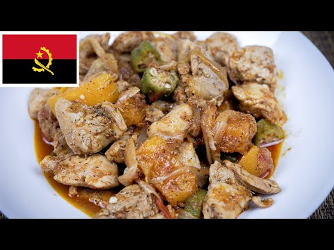 Angola's National Dish| Muamba De Galinha | quick recipe