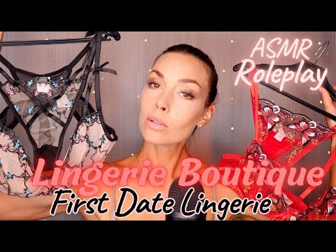 🥰 Buying lingerie for the first date 💕ASMR Lingerie Boutique Role Play