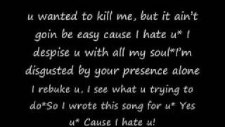 I Hate You w/ lyrics by Mali Music