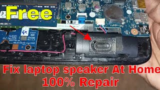 laptop speaker sound problem | How to fix laptop cracking sound | 100% Fix