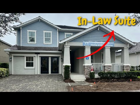 Lennar's Largest Next-Gen Floorplan with In-Law Suite | Independence Model | Clermont Wellness Ridge