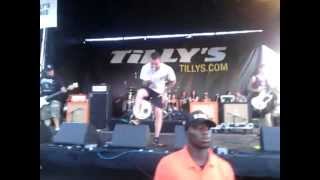 Senses Fail/War Paint @ Warped Tour &#39;12