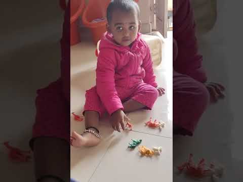 #shorts #youtubeshorts #babygirl #cutebaby #learning #animals