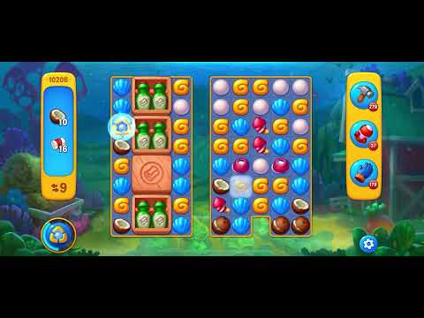 Fishdom level 10206 no boosters フィッシュダム ノーマル