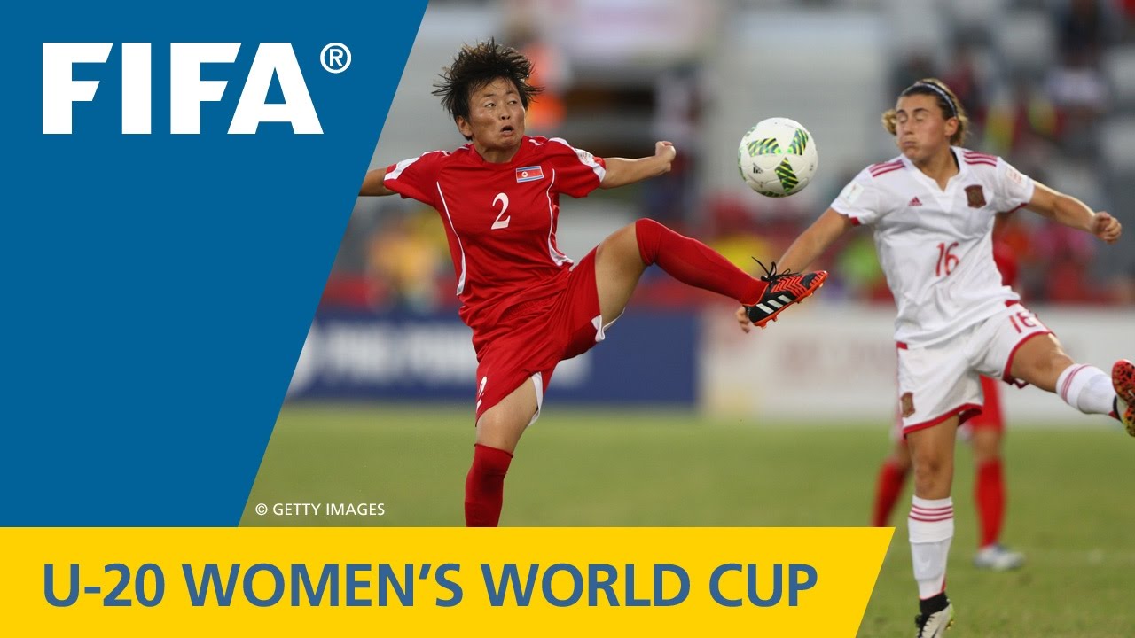 Resumo da Coreia do Norte [Feminino S20] 3 vs Espanha [Feminino S20] 2 2016