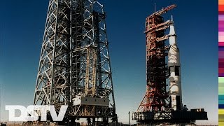 A TOUR OF "THE SATURN 5 ROCKET LAUNCH PAD" AT THE KENNEDY SPACE CENTER