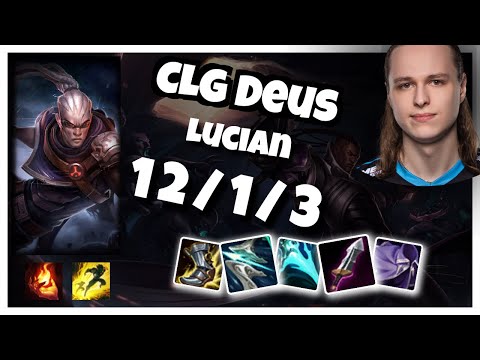 Lucian vs Yone CLG Deus MID (12/1/3) - v11.6