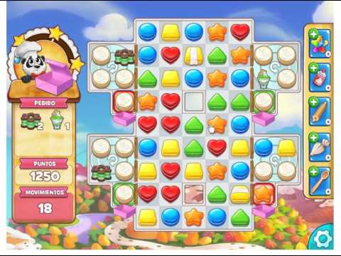 Cookie Jam - LEVEL 722  --   2 STARS  ( No booster ) GAMES