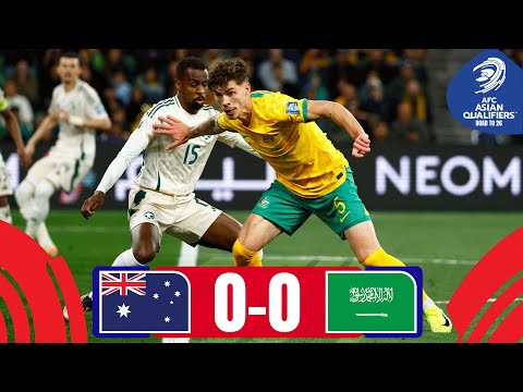 Australia 0-0 Saudi Arabia 