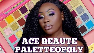 NEW ACE BEAUTE PALETTEOPOLY PALETTE FIRST IMPRESSION | ASK WHITNEY