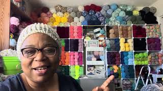 Craft room-Crochet- Conversation. #crochet #podcast