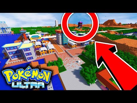 ENCONTREI O GINÁSIO POKÉMON SECRETO NA DIMENSÃO ULTRA !   Minecraft PIXELMON ULTRA #27