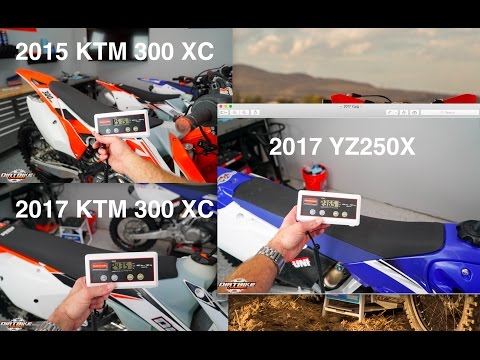 How Much Do They Weigh?  2017 300 XC vs 2017 YZ250X - Episode 212