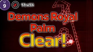 [ADOFAI U9/21.2] DEMONS ROYAL PALM CLEAR!!