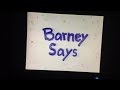 Barney Friends Barney Kids Best Manners And Say Goodbye Barney 1999