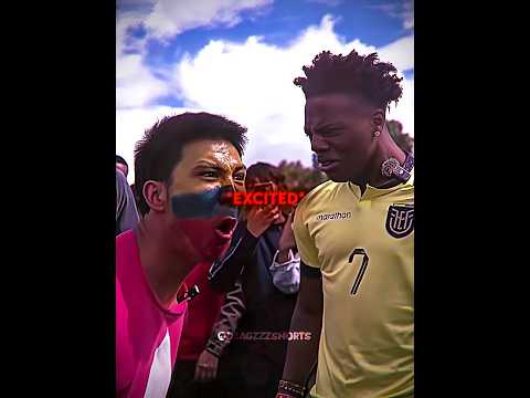 iShowSpeed meets the CRAZIEST FAN EVER 😂😂 #ishowspeed #edit