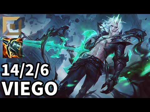 Viego Top vs Poppy - Ranked Diamond 1 - Patch KR 12.17