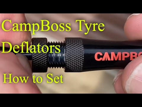 The CampBoss 4x4 Tyre Deflators from All 4 Adventure Test  / Tyre Deflators Set and Forget
