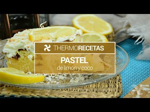 Riquísimo pastel de limón con coco