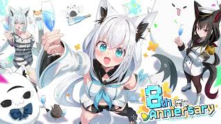 白上フブキ活動8周年記念｜フブキングダム応援アニメ in 台北 by リーアキラ