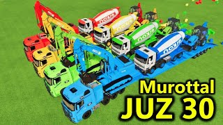Download lagu MUROTAL ANAK KECIL JUZ 30 METODE UMMI JUZ AMMA FULL ANIMASI KARTUN MOBIL TRUK, EXCAVATOR, TRUK MOLEN mp3
