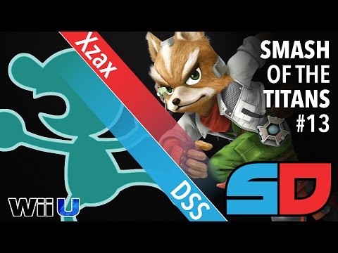 Smash of the Titans #13 - Winner Quarters: DSS (Game & Watch/Diddy Kong) vs Xzax (Fox)