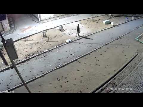 Vandalismo em praça de Garanhuns PE