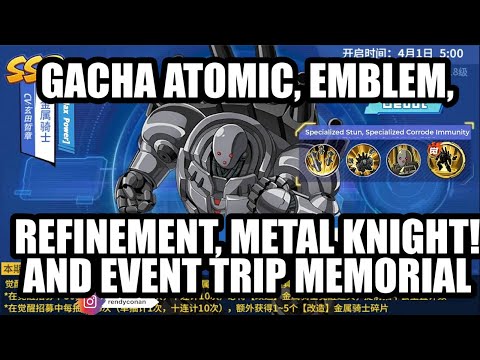 GACHA ATOMIC METAL KNIGHT DAN LAINNYA ONE PUNCH MAN THE STRONGEST