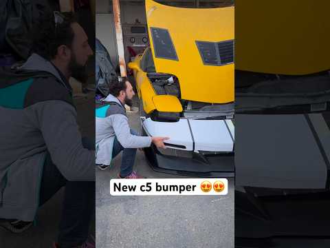 Finally a new C5 bumper 🙌🏽🙌🏽 #3d #cars #fyp