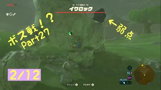 初ボス戦！？写し絵巡り編2/12【実況】ゼルダの伝説 BotW Part27