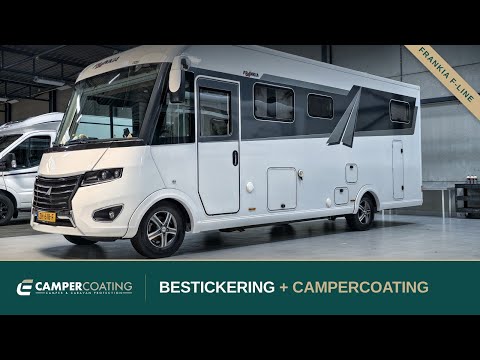 Zo transformeren we een Frankia F-Line | Bestickering + CamperCoating - YouTube thumbnail