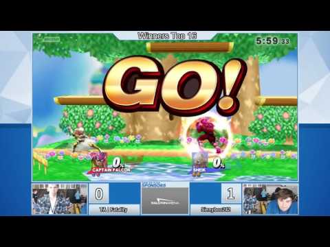 Nexus (Smash 4) Top 16 – TA l Fatality (Captain Falcon) vs. Sinnyboo242 (Sheik)