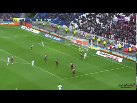 Memphis Depay Goal   Lyon vs Metz 1 0  Ligue 1 26 02 2017