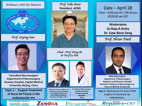 ACNS Webinar   April 28   Sx of DAVF & Sx of AVM without embolisation