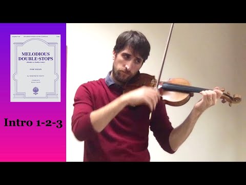 Melodious Double Stops Josephine Trott Intro 1, 2 & 3 - easy tutorial