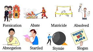 Learn Advanced English Words 🔥 | Simple Meanings + Daily Use Sentences | English vocabulary