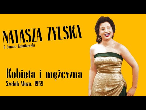 Natasza Zylska & Janusz Gniatkowski   Kobieta i mężczyzna. Szelak Muza, 1959 | Fiat 126elx