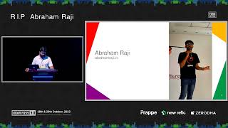 Remembering Abraham Raji