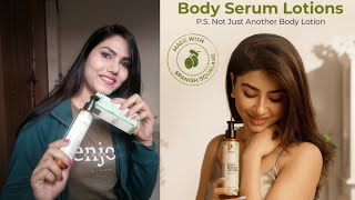 Pilgrim body serum lotion & glow body oil Review | Rosie Mishra