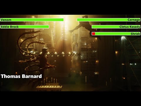 Venom vs. Carnage with healthbars 1/2