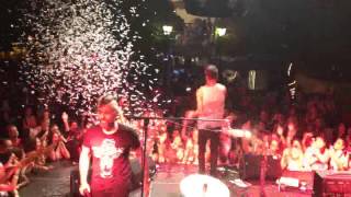 Luca Hänni & Christopher S Live " Rule the World"  Lakeside night