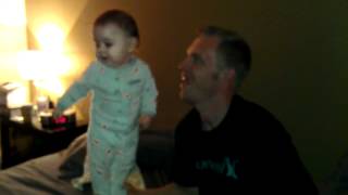 Baby Balancing championships! Allister and Tom