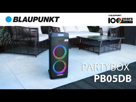 Nešiojama kolonėlė Blaupunkt PB05DB video
