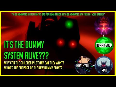 The eva 01 dummy system voice,the new Dummy plant and the cloned dummy souls |Rebuild of Evangelion|