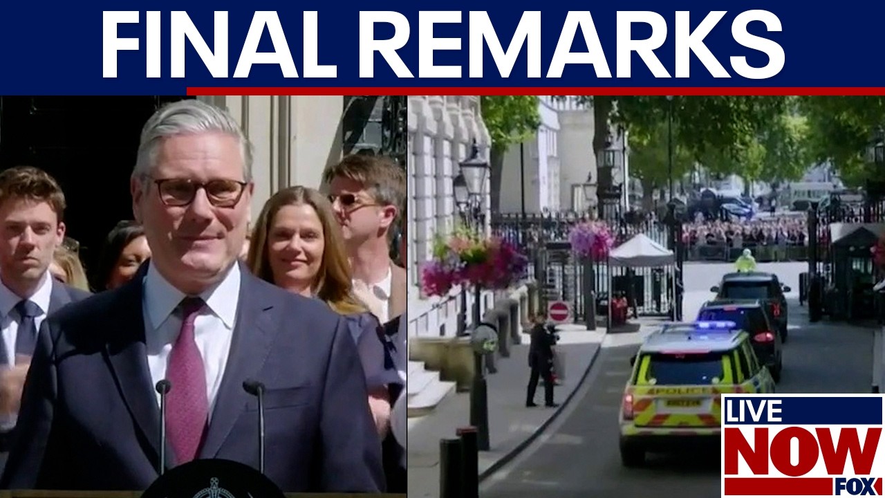 FINAL REMARKS: Starmer vacates 10 Downing Street after resignation as UK Prime Minister