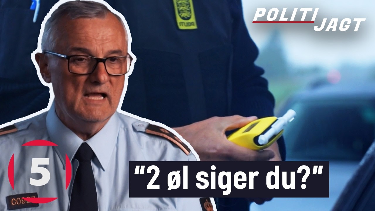 Vlado kører rutinetjek | Politijagt | Kanal 5 Danmark