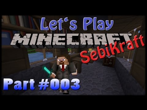 Lets Play Minecraft "SebiKraft" Season 3 - Part #003 - Bücher
