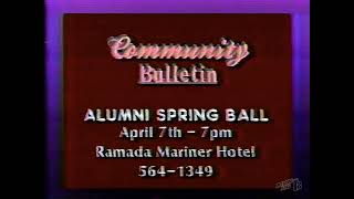 ATV - Community Bulletin - February 1990 (Cape Breton, Nova Scotia)